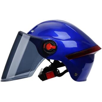Factory Wholesale Colorful Style New ABS Cool Design Open Face Motorcycle Helmets with Single Visor