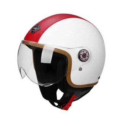 Available Different Colors 4 Seasons Black Cascos-Motociclet Cycling for Royal Enfield 3/4 Leaopen Face Unisex Retro Electric Motor Bike Half Face Helmet