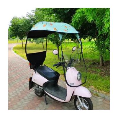 Cheap Electric Scooter Rain Umbrella for Electric Scooter Windproof Sunshade Motorcycle Umbrella Rain Low Price Bike Umbrella