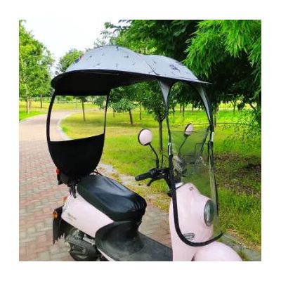 Cheap Electric Scooter Rain Umbrella for Electric Scooter Windproof Sunshade Motorcycle Umbrella Rain Low Price Bike Umbrella